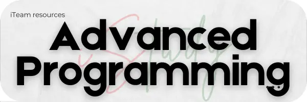 Advanced Programming